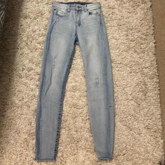 Light blue wash skinny jeans - Picture 1 of 1
